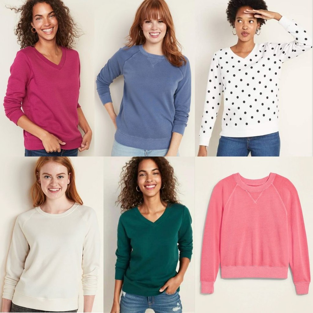 navy sweatshirt womens