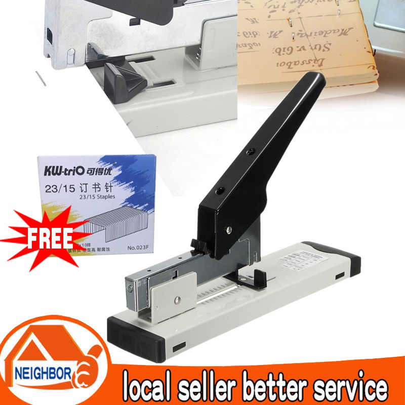 【Free Staplers】No.100/No.240 Office Heavy Duty Stapler Labor Saving ...