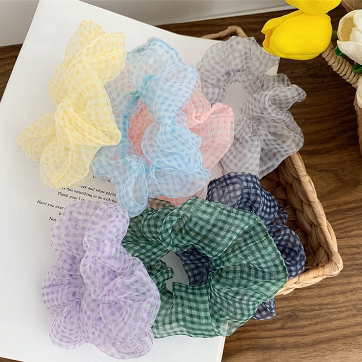 Mesh Yarn Hair Tie Hair Tie Ponytail Hair Tie Hair Accessories d061608