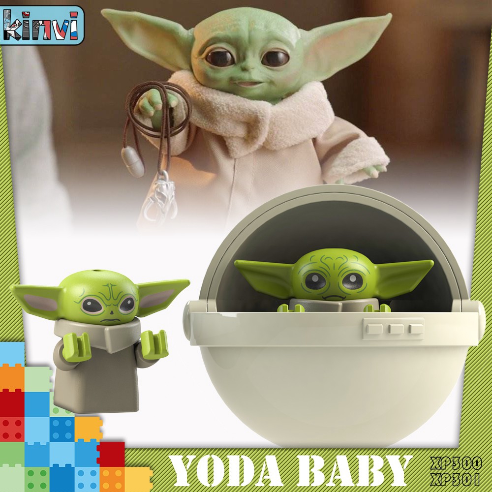 Toys Hobbies Building Toys Minifigures Lego Star Wars Yoda Bebe Jedi Master Veritable Minifigurine Rise Skywalker