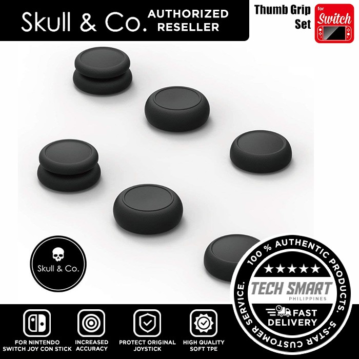 Skull Co Skin Cqc And Fps Thumb Grips Set Joystick Cap Analog Stick Cap For Nintendo Switch Joy Shopee Philippines