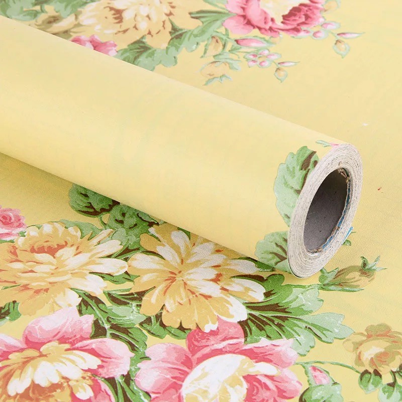 5040 Floral SelfAdhesive Wallpaper Shopee Philippines