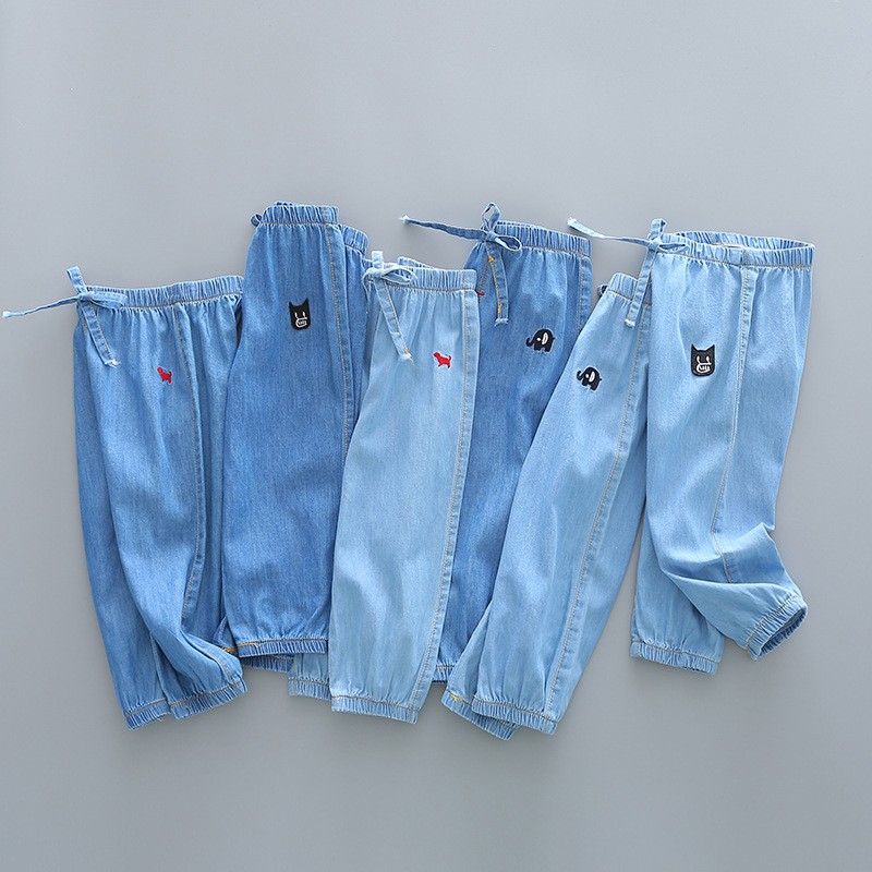 blue baby pants