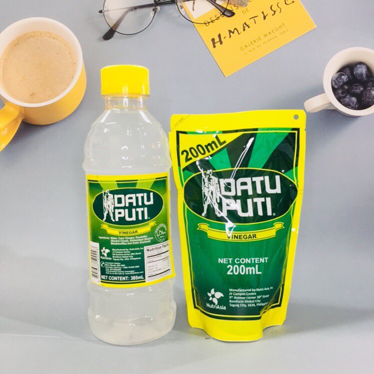 Datu Puti White Vinegar (Suka) [385ml/200ml] Shopee Philippines