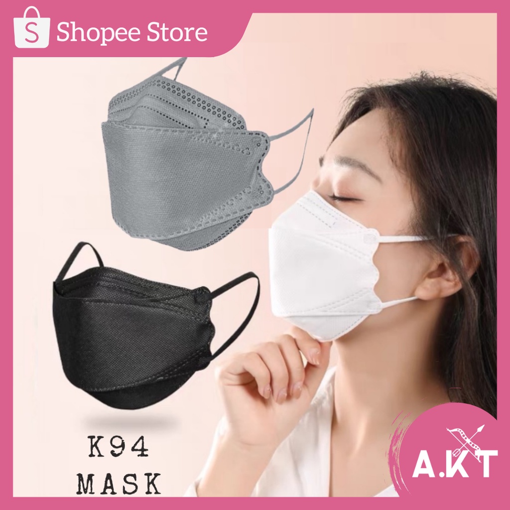 AKT KF94 Korean Face Mask / Korean Style Mask / Portable Face Mask Storage Case / Surgical Mask
