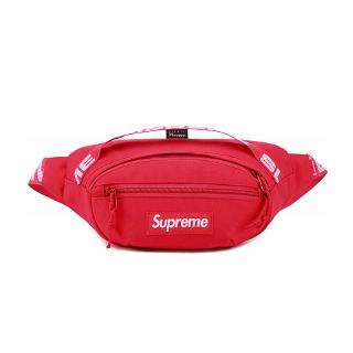 supreme waist bag red ss19