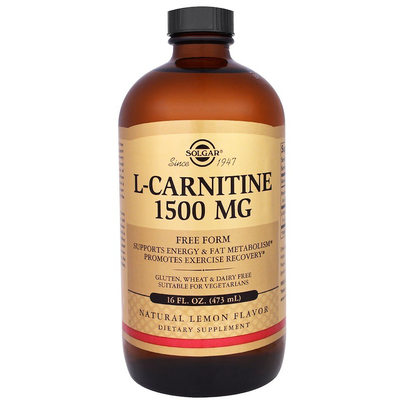 LCarnitine, Natural Lemon Flavor, 1500 mg, 16 fl oz (473ml) Shopee
