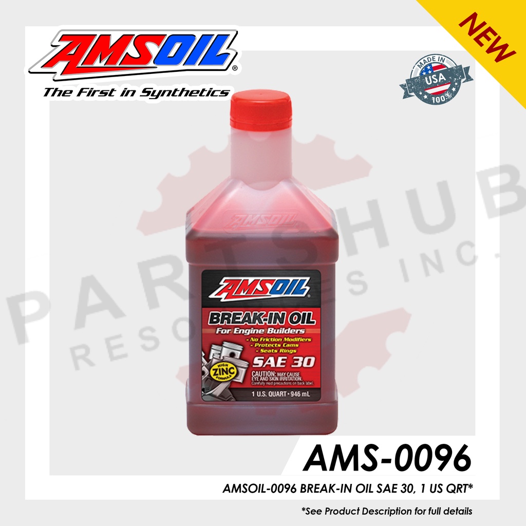 AMSOIL0096 BREAKIN OIL SAE 30, 1 US QRT* Shopee Philippines