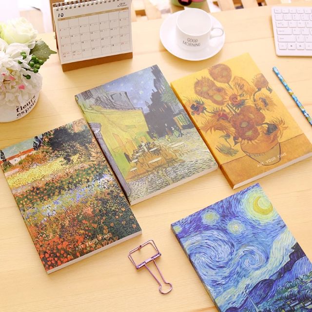 Van gogh sketchbook B5 | Shopee Philippines