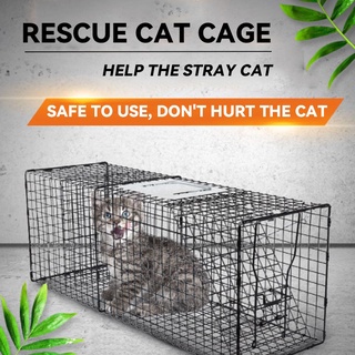 ☍✆❈RUNPET Cat Cage Rescue Cat Cage Catch Cat Cage Trap Cat Catcher Cat Catch Cat Catch Caught Wild C