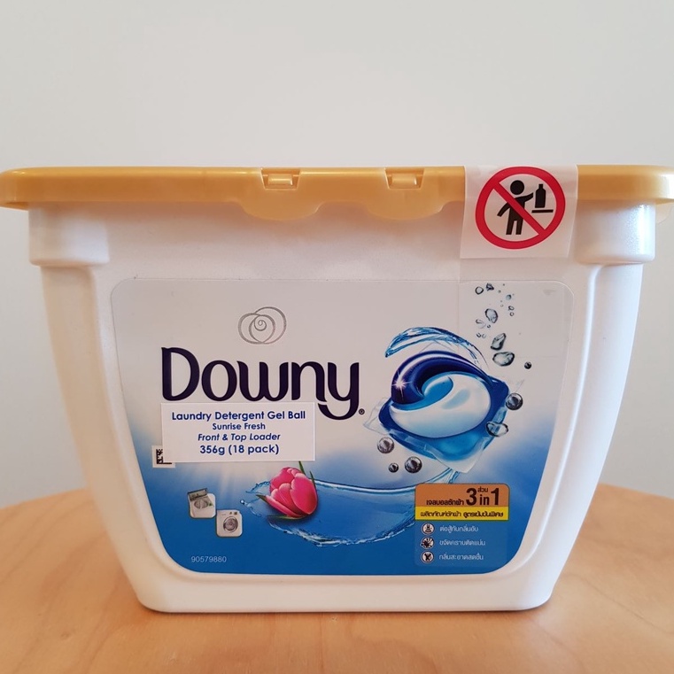 LAUNDRY DETERGENT PODS DOWNY SUNRISE FRESH LAUNDRY DETERGENT GEL BALL
