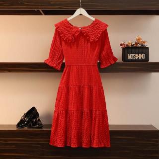 red dress western