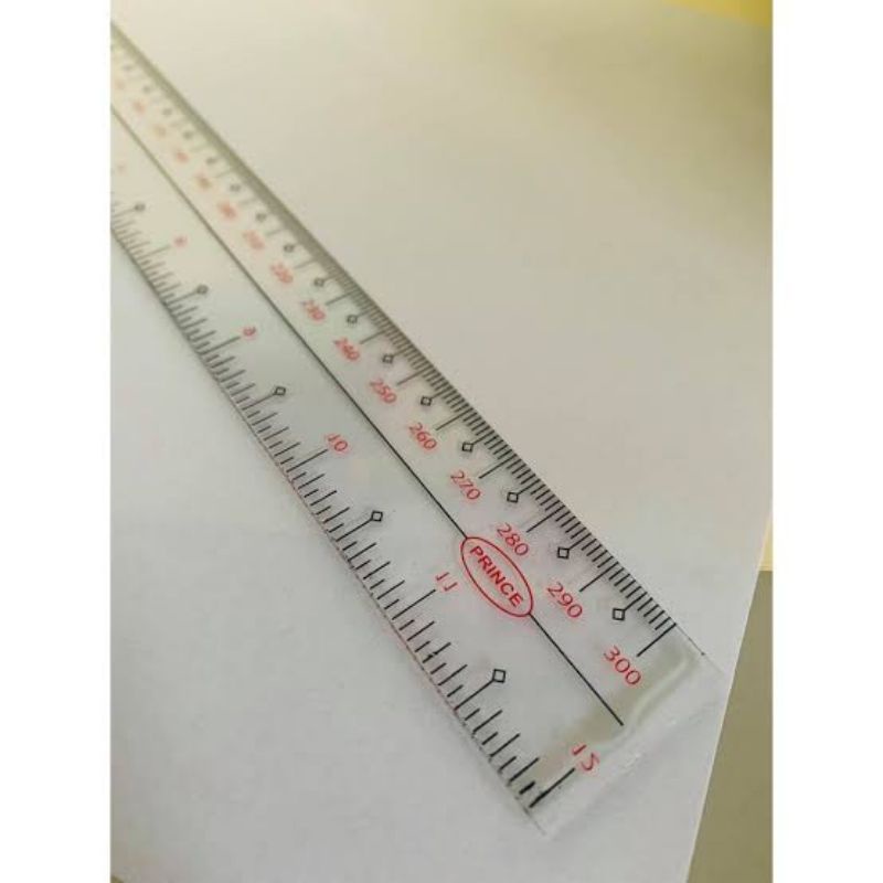 Prince Plastic Transparent Ruler. Shopee Philippines