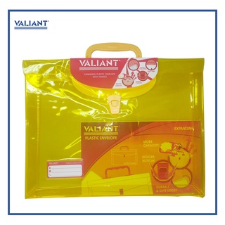 1pc Valiant Expanding Plastic Envelope with Handle and Pushlock WISEBUY SHOPPERS #7