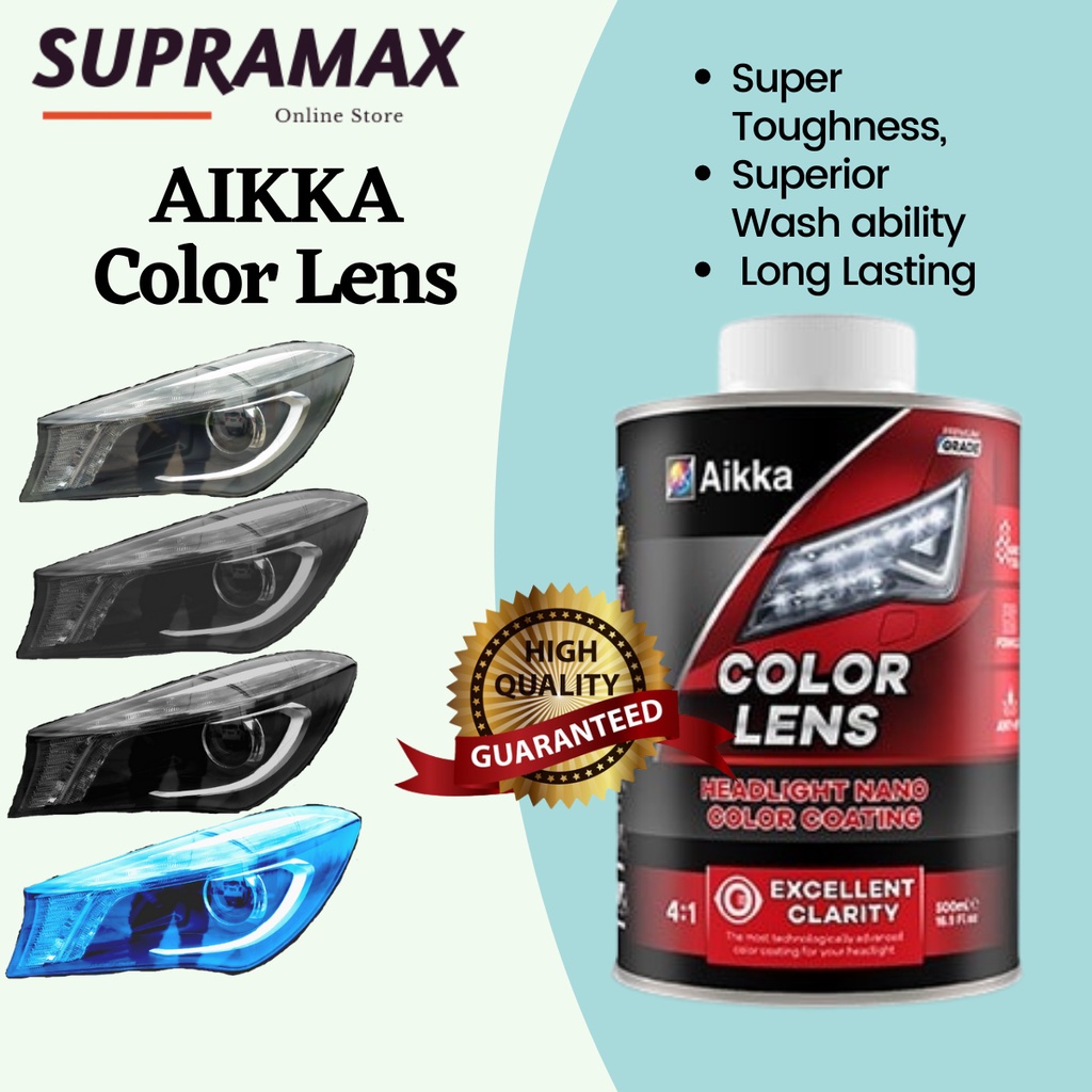 AIKKA Color Lens Color Lens Headlight 41Headlamp Coating Nano Colour