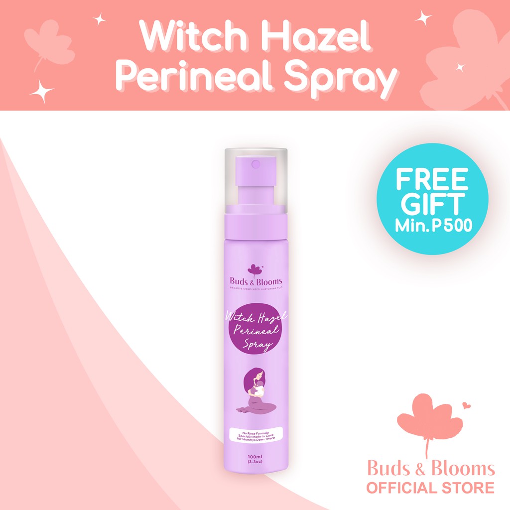 Buds and Blooms Witch Hazel Perineal Spray Shopee Philippines