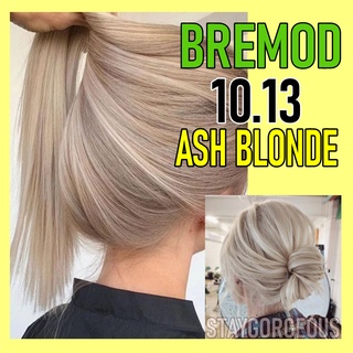 10.13 ASH BLONDE HAIR COLOR BREMOD SET WITH OXIDIZING