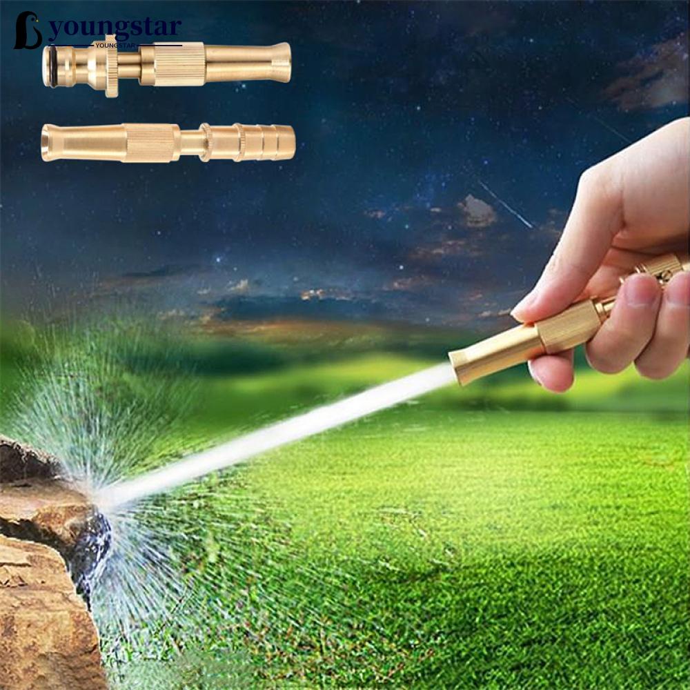 Youngstar Spray Nozzle Brass High Pressure Direct Spray Quick Hose Connector Home Faucet 8210