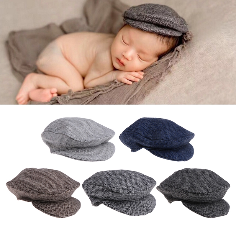 newborn baby flat cap