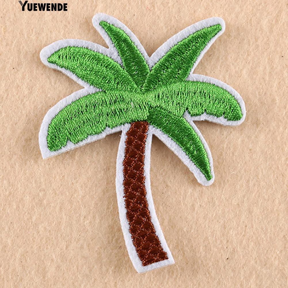 9pcs Cactus Patch Iron On Cloth Embroidered Sewing Applique Fabric Badge Set