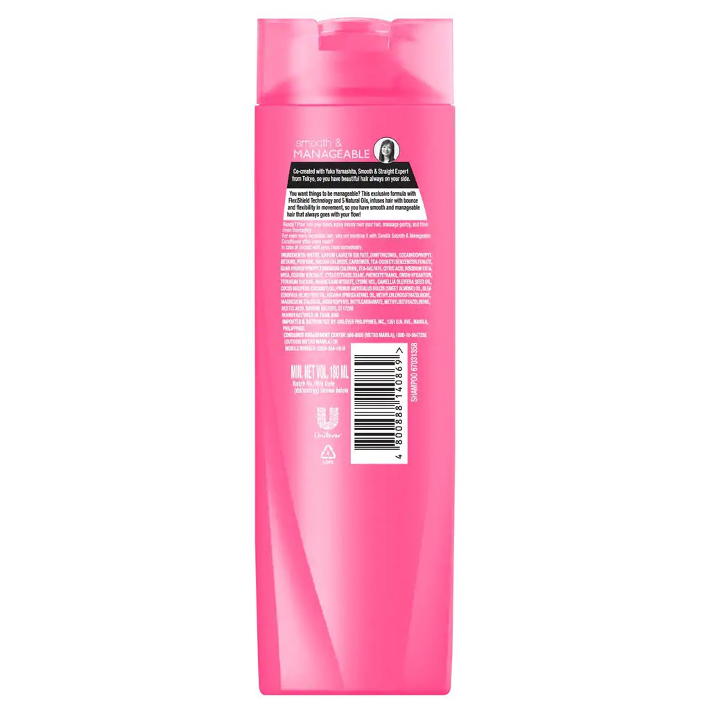Sunsilk Smooth and Manageable Shampoo 180ml