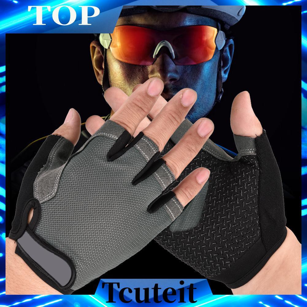 mesh cycling gloves