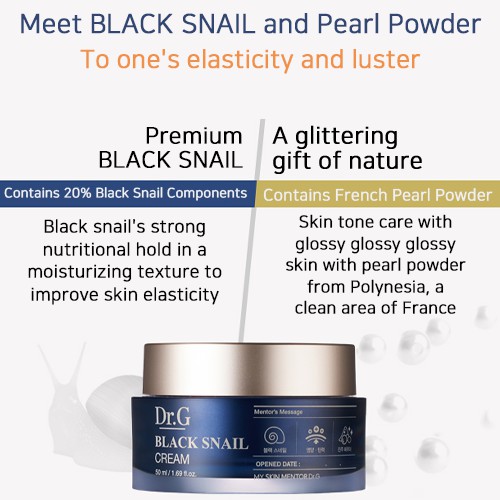 korean black snail cream