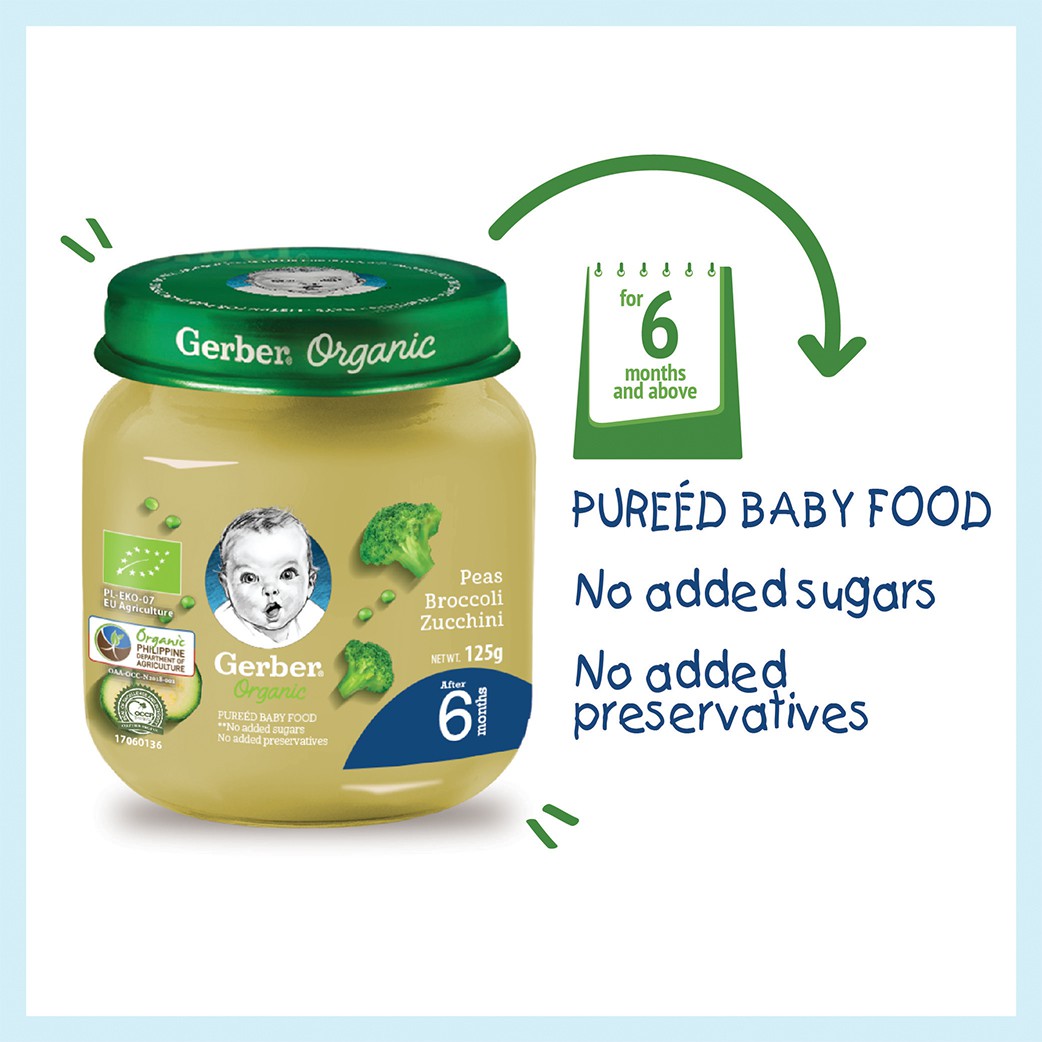 gerber broccoli baby food