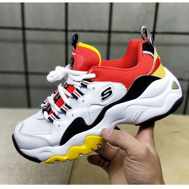 skechers d lites 2 mens yellow