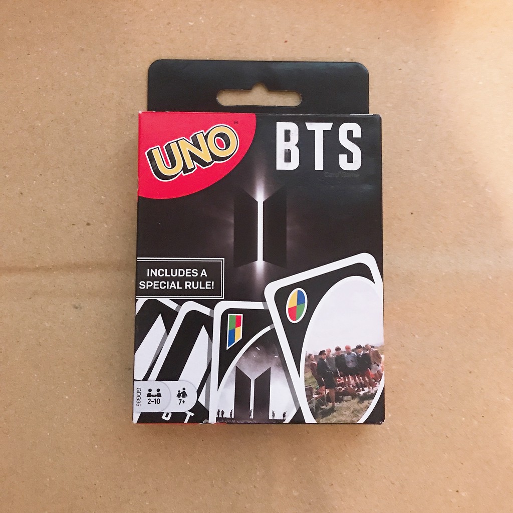 uno cards bts edition kpop playing cards shopee