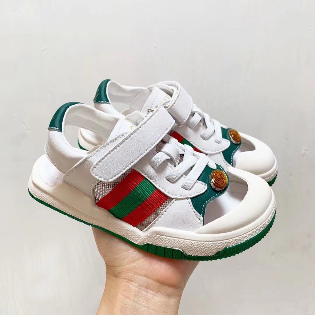 Original Gucci Kids Shoes Kids Sandals For Boys And Girls Sandals | Shopee  Philippines