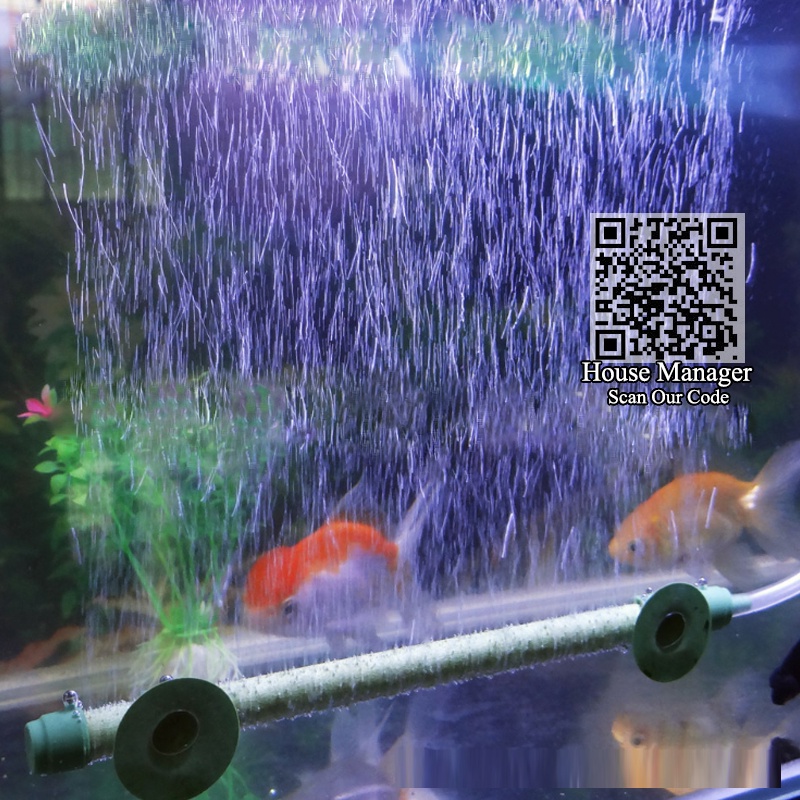 √Aquarium Air Pump Accessories - Oxygen Air Bubble Tube for Fish Tank Beautiful Waterscape Bubbles W #6