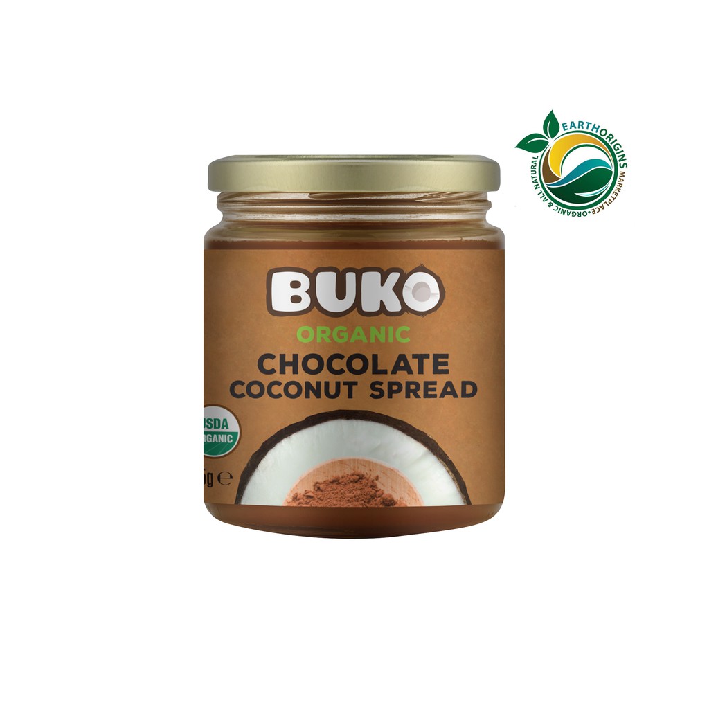 Buko Organic - Chocolate Coconut Spread (120g) | Shopee Philippines