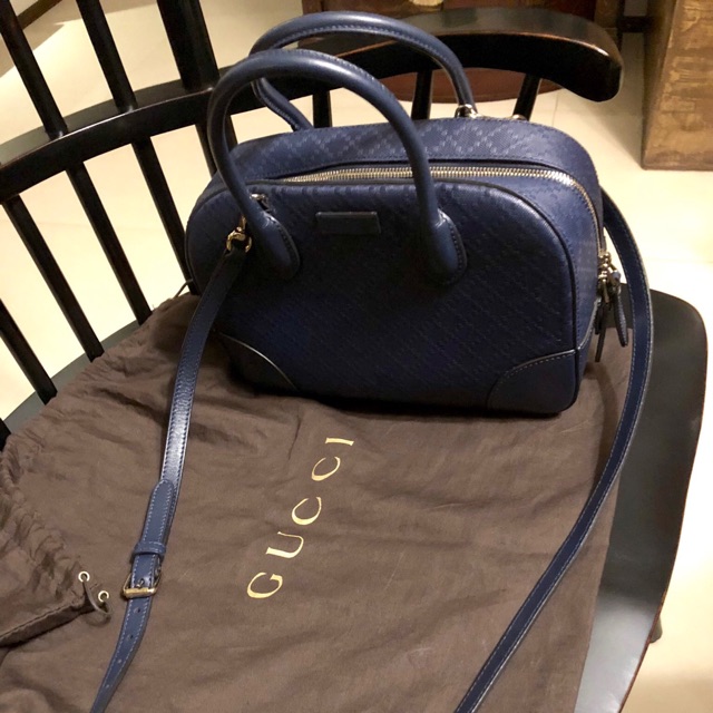 navy diamante bag