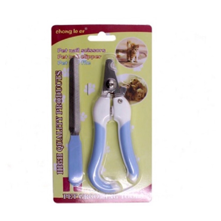 Chong Le er Pet Grooming Nail Clipper Scissor Tweezer Kit Stainless Steel C001 | Shopee Philippines