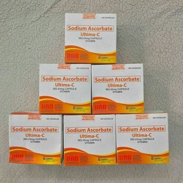 Vitamin C Ultima C Sodium Ascorbate Shopee Philippines