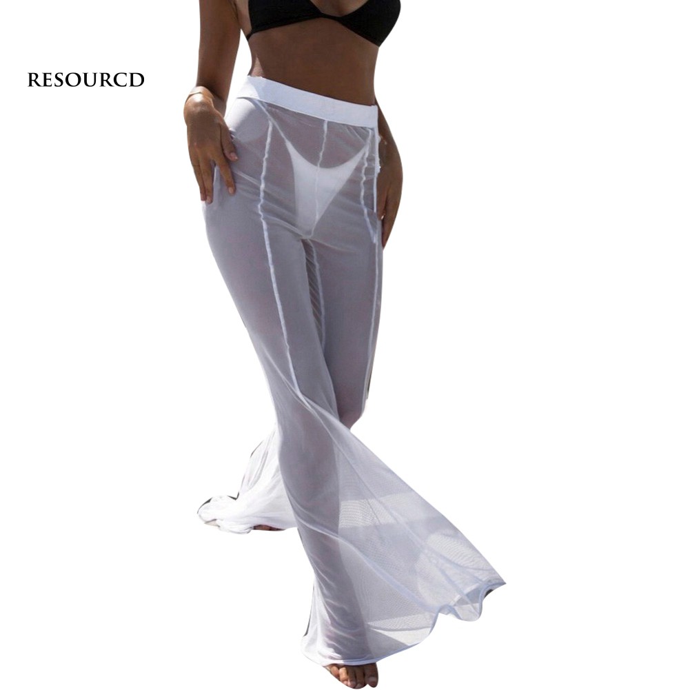 sheer bathing suit cover up pants