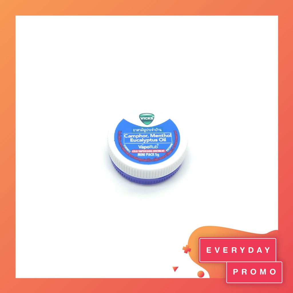 Vicks Vaporub Ointment 5g | Shopee Philippines