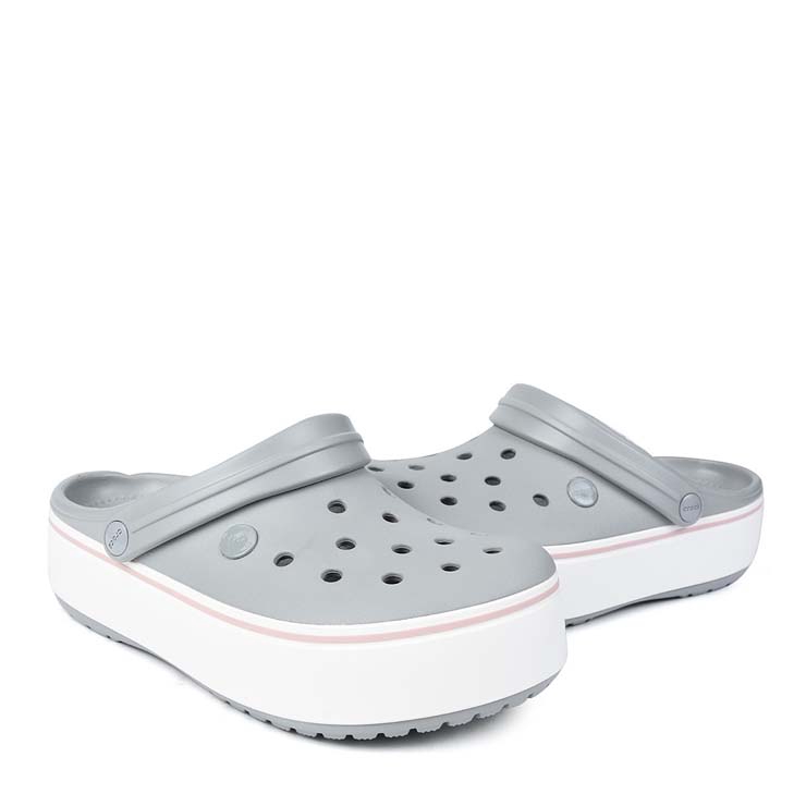 Crocs Women's Shoes Increased Thick-soled Flat-soled Sandals Beach Hole  Shoes | Shopee Philippines