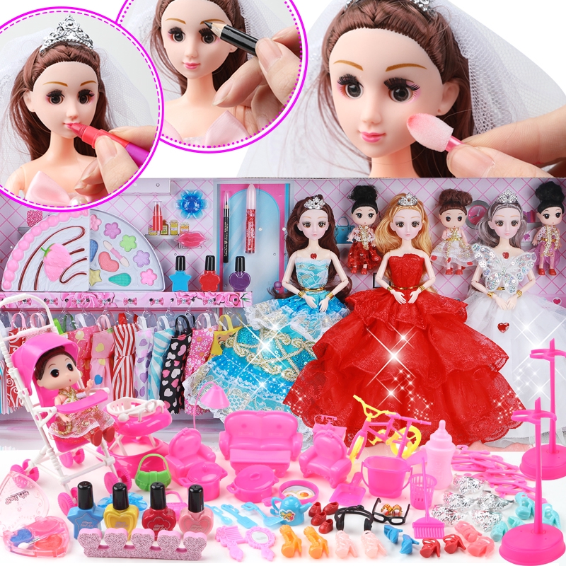 barbie doll princess makeup