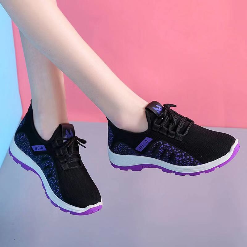 Korean Rubber Shoes Breathable Sneakers For Women Shopee Philippines