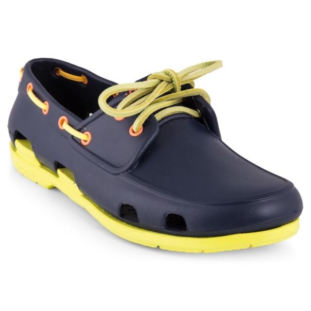 crocs beach line boat shoes