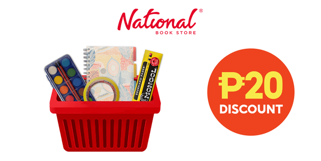 National Book Store ShopeePay P20 Discount