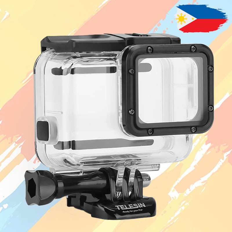 Telesin Waterproof Case for GoPro Hero 5, 6, 7 Cameras Shopee Philippines