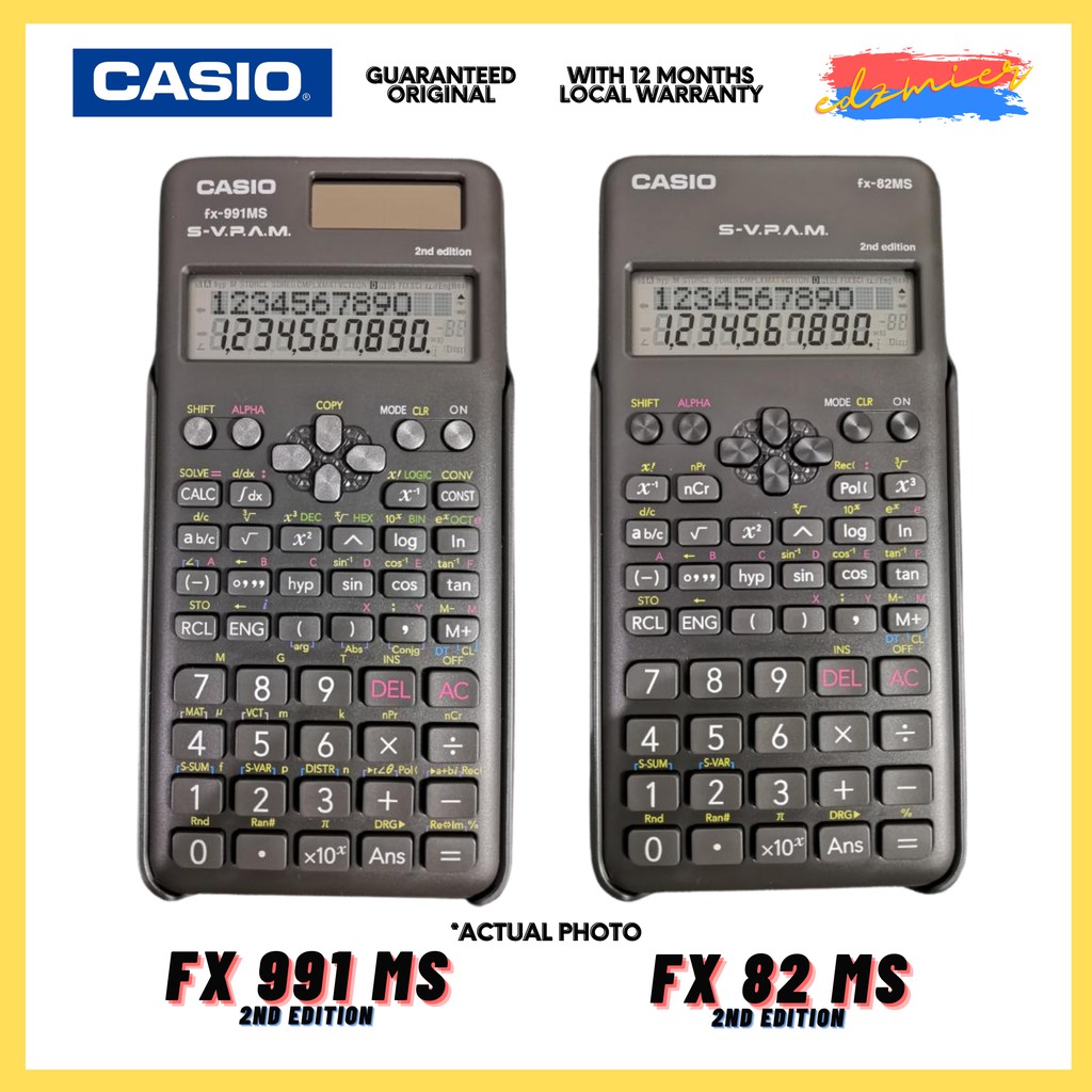 casio fx991ms 2nd edition