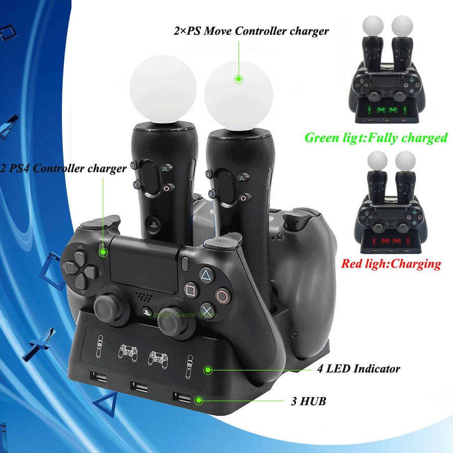 move controller charging dock