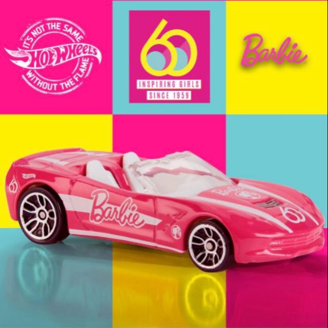 barbie 60th anniversary hot wheels