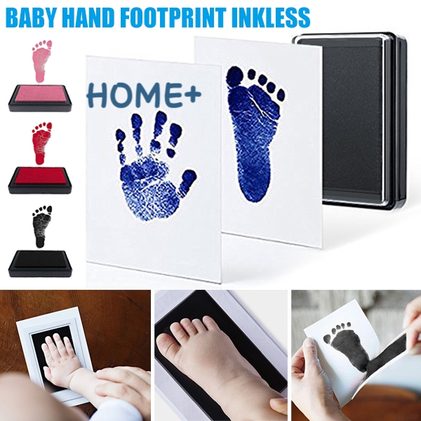 newborn inkless footprint