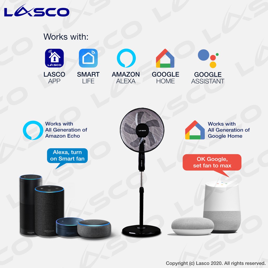 smart fan google home