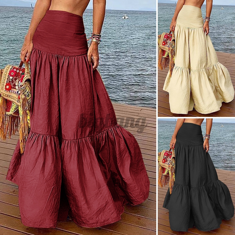 loose maxi skirt